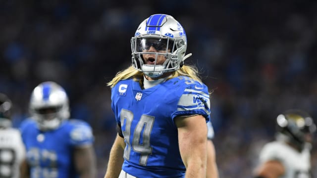 Detroit Lions linebacker Alex Anzalone
